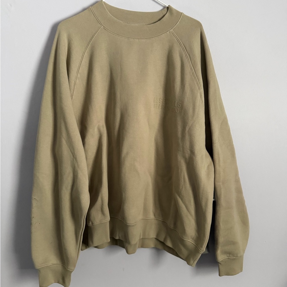 Essentials Men’s Tan Crewneck - NWT